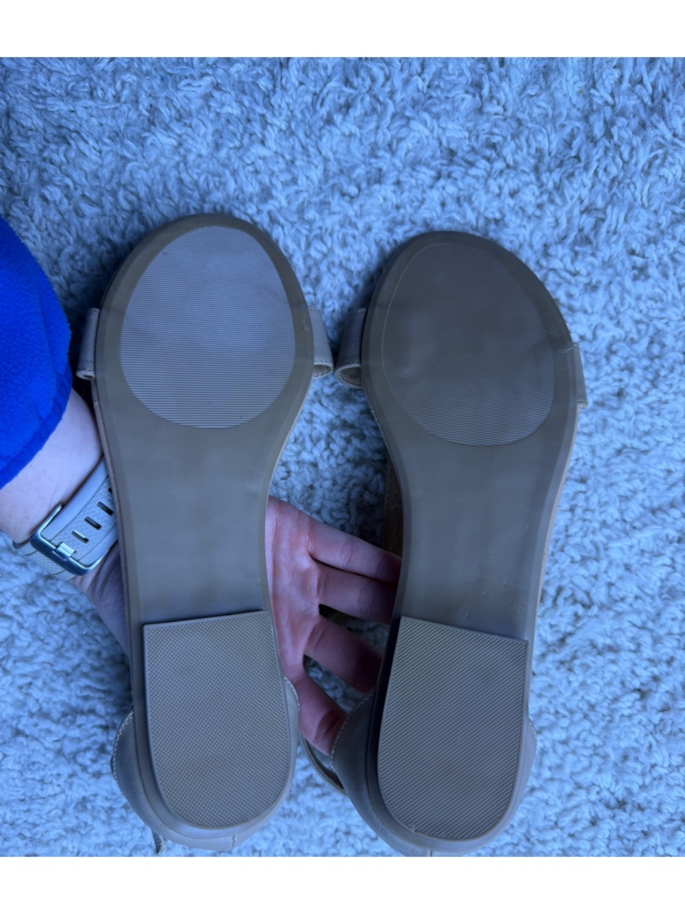 Women’s 7.5 New Directions T-Strap Sandals - Picture 2 of 5